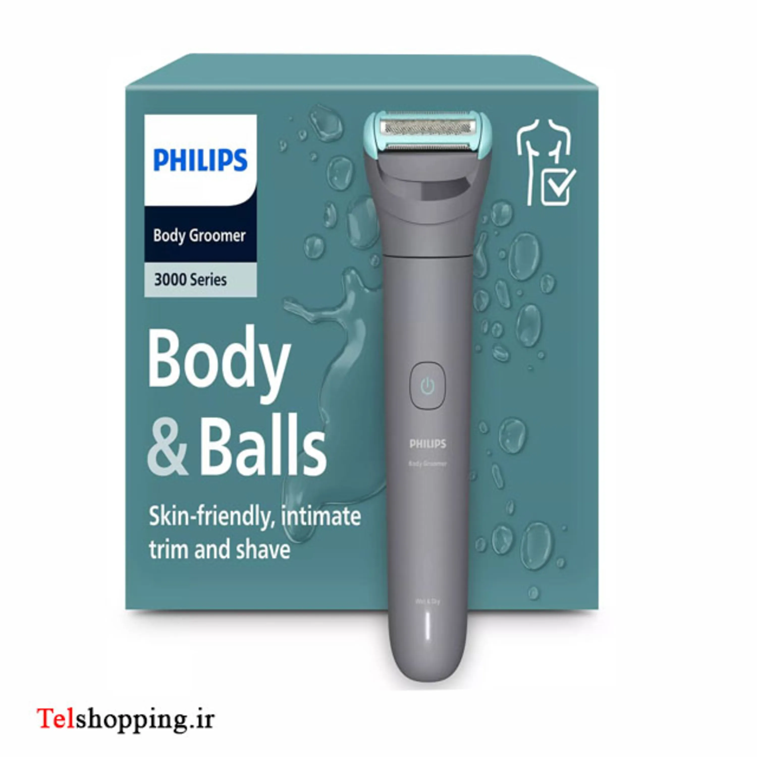 دستگاه اصلاح بدن فیلیپس مدل philips BG3480